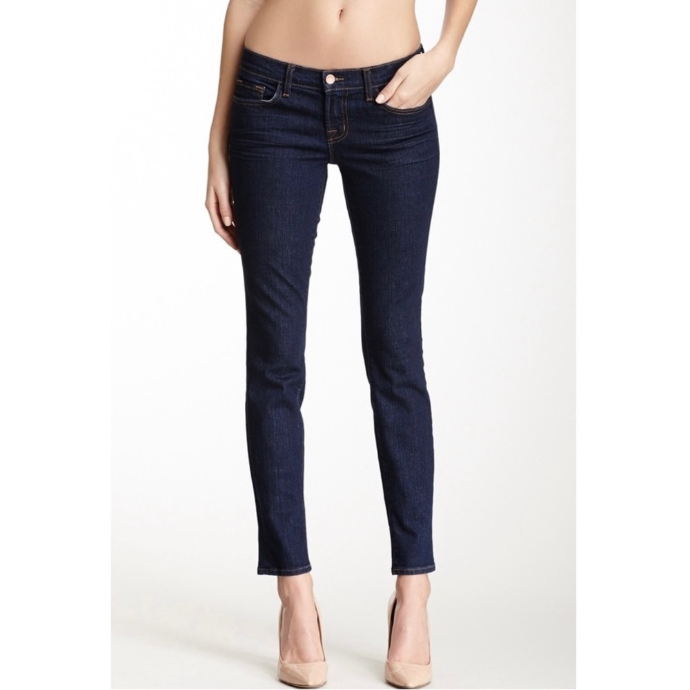 New J Brand Daphne Low Rise Skinny Jeans